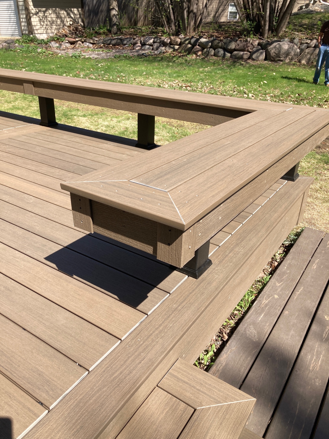Mitered Bench Detail