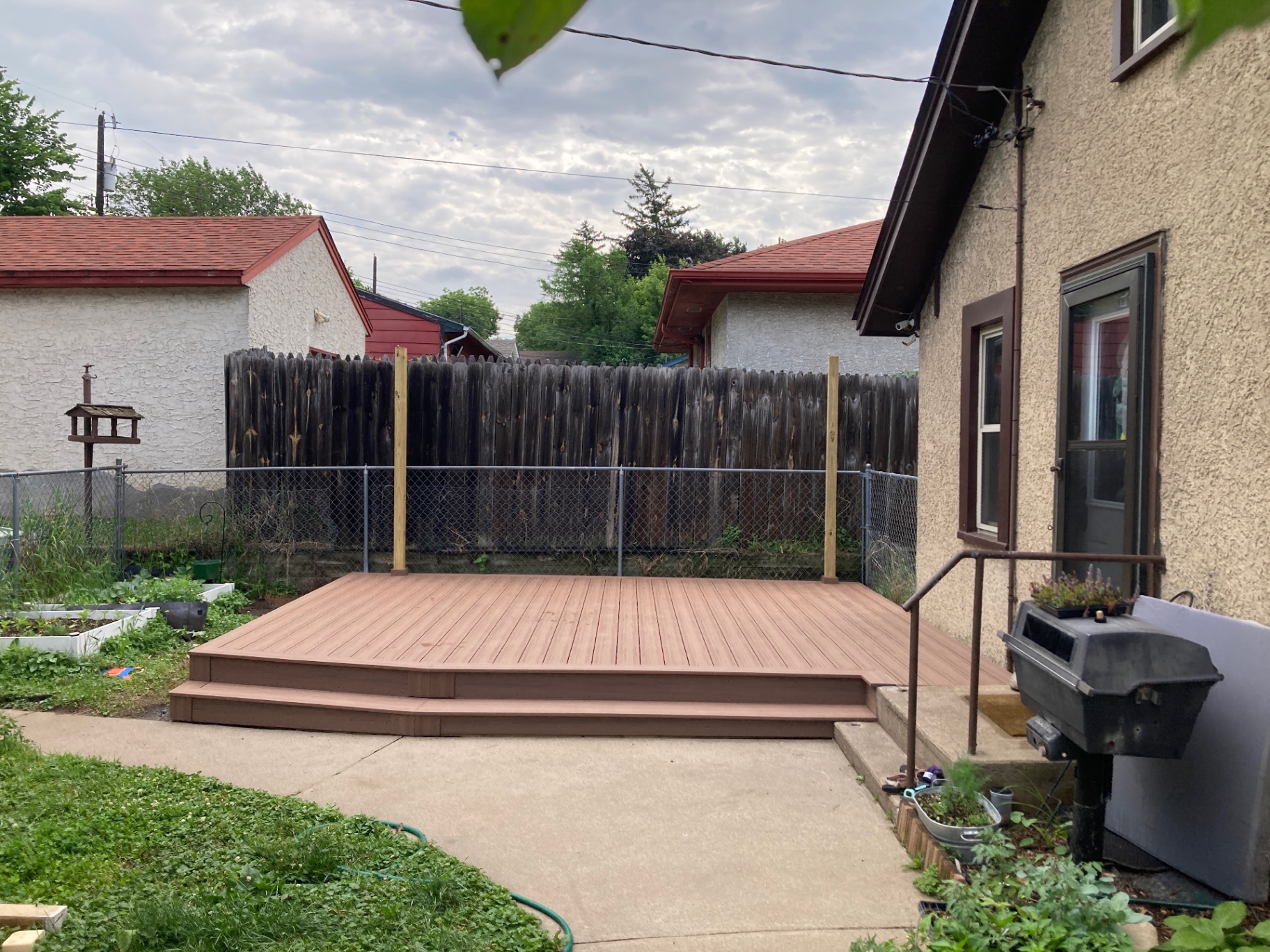 Backyard Platform Deck